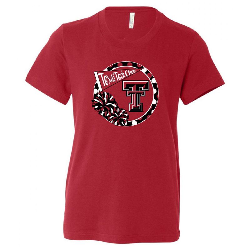 Cheer Dot Spirit Youth Short Sleeve Tee
