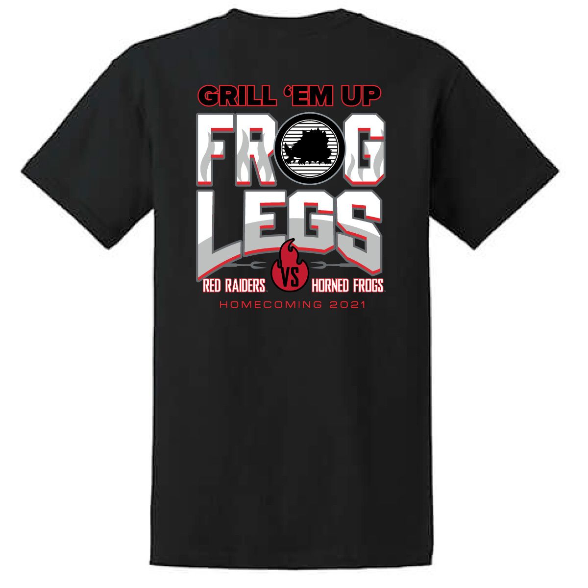 Grill Em Frog Legs TCU Short Sleeve Tee