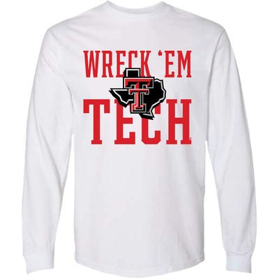 Wreck Em LoneStar Long Sleeve Tee