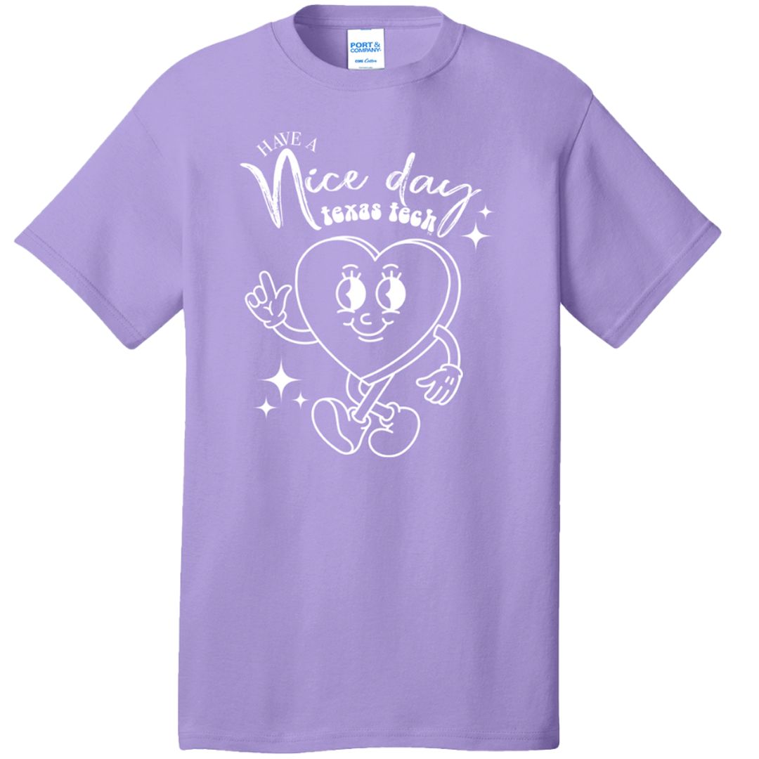 Nice Day Hearts Short Sleeve Tee