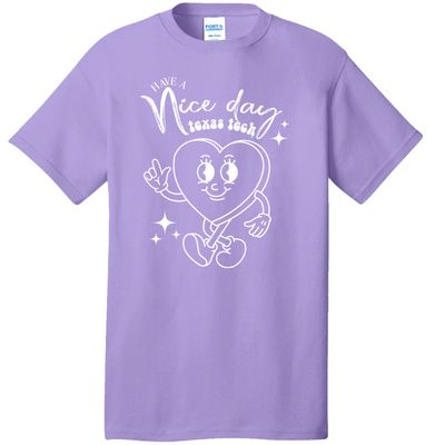 Nice Day Hearts Short Sleeve Tee