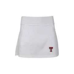 Sara Youth Ruffle Skort, Color: White, Size: SM
