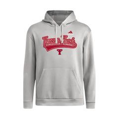 Adidas Textured Swoop Fleece Hood, Color: Oxford Grey, Size: SM