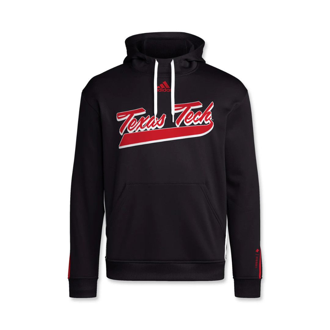 Adidas Stripe Sleeve Performance Hoody , Color: Black, Size: SM