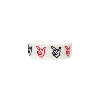 Woven Tie Bracelet 