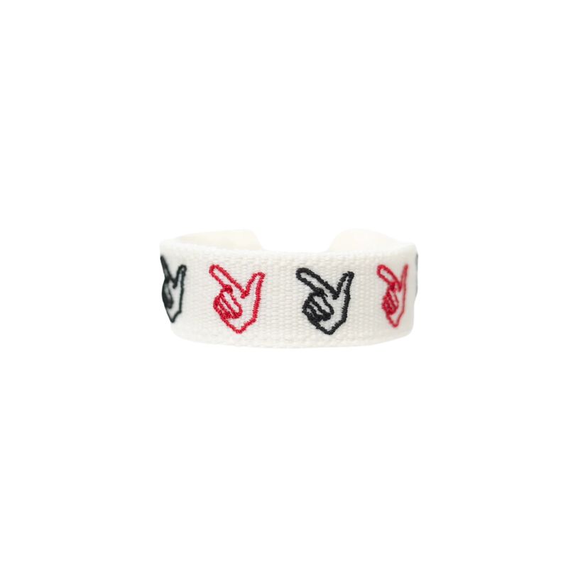 Woven Tie Bracelet 