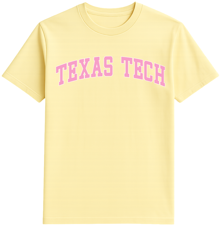 Pastel Outline Arch Short Sleeve Tee