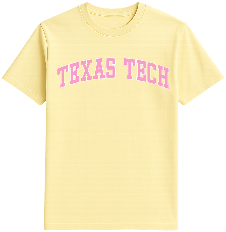 Pastel Outline Arch Short Sleeve Tee