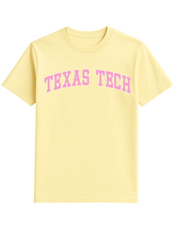 Pastel Outline Arch Short Sleeve Tee