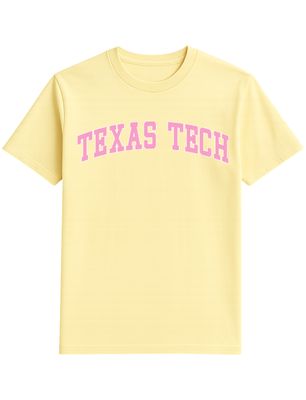 Pastel Outline Arch Short Sleeve Tee