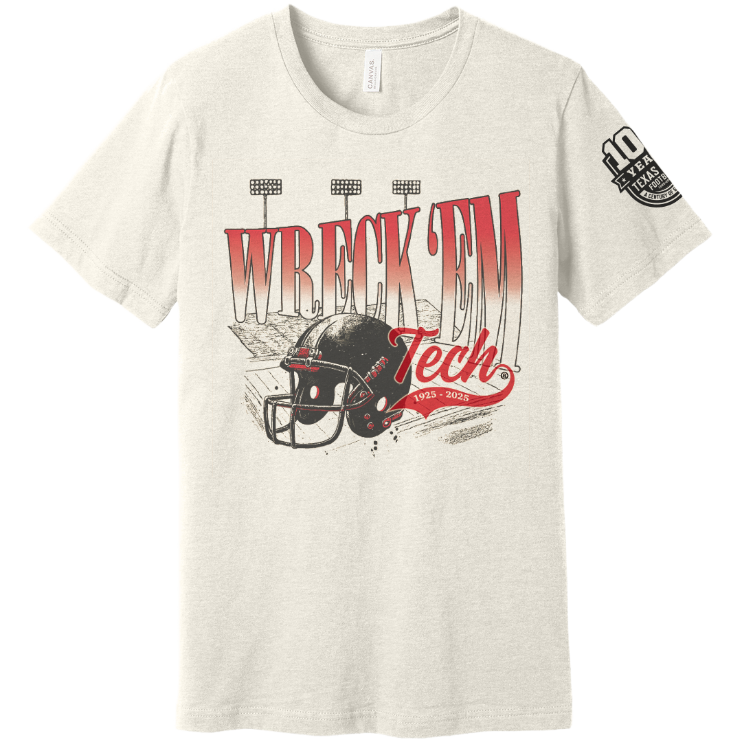Wreck em Vintage Helmet Short Sleeve Tee
