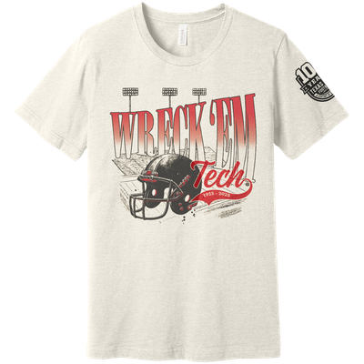 Wreck em Vintage Helmet Short Sleeve Tee