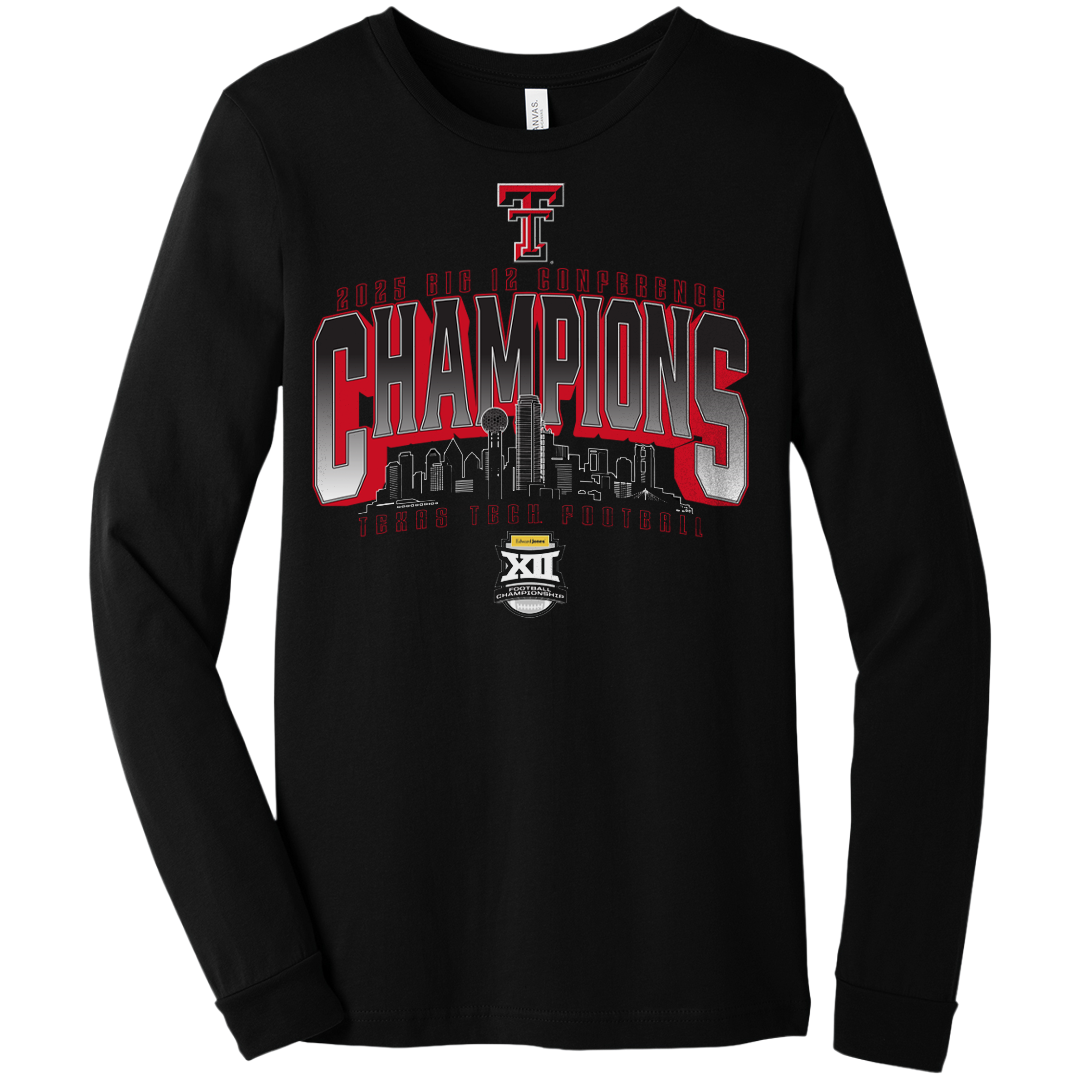 Big 12 Championship Skyline Long Sleeve Tee