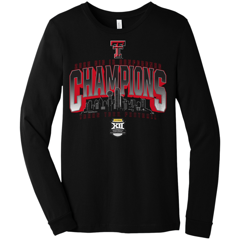 Big 12 Championship Skyline Long Sleeve Tee