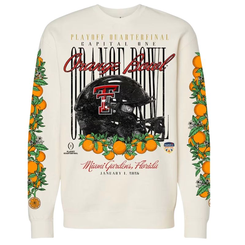 Orange Bowl Vintage Helmet Sweatshirt 