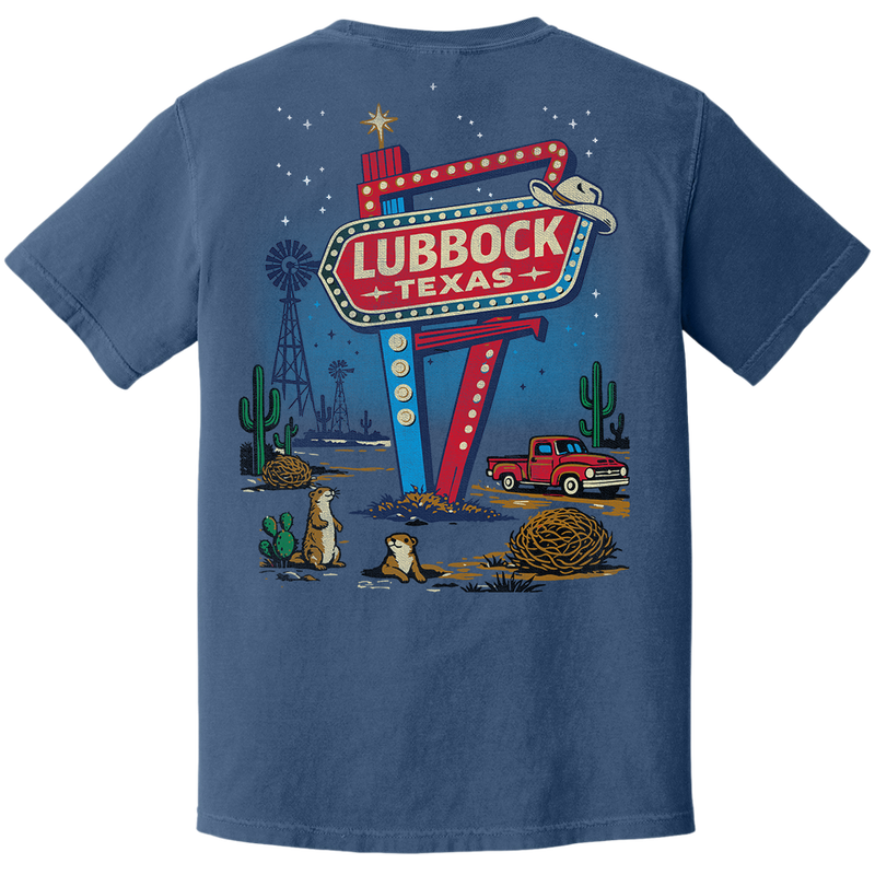 Neon Lubbock Short Sleeve Tee