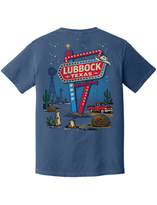 Neon Lubbock Short Sleeve Tee