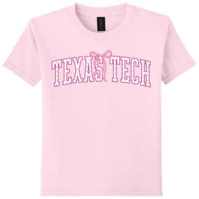 Arched Polka Dot Youth Short Sleeve Tee