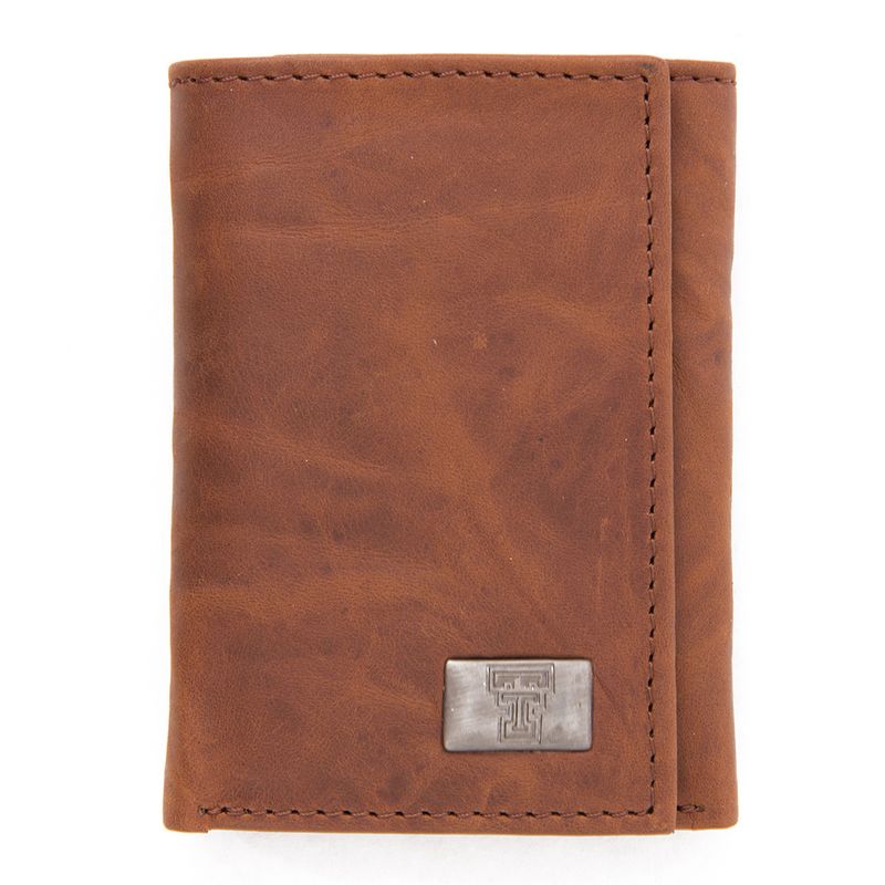 Brandish Tri-fold Wallet Brown
