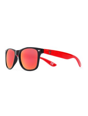 Texas Tech Sunglasses - Black &amp; Red Frame, Red Lenses