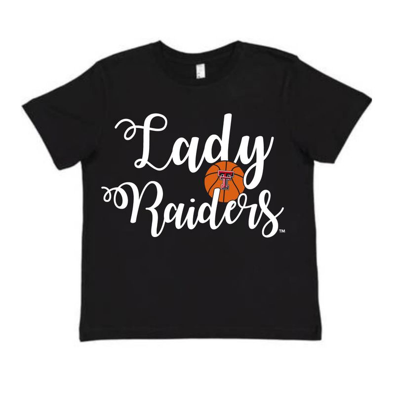 Lady Raider Script Youth Short Sleeve Tee 