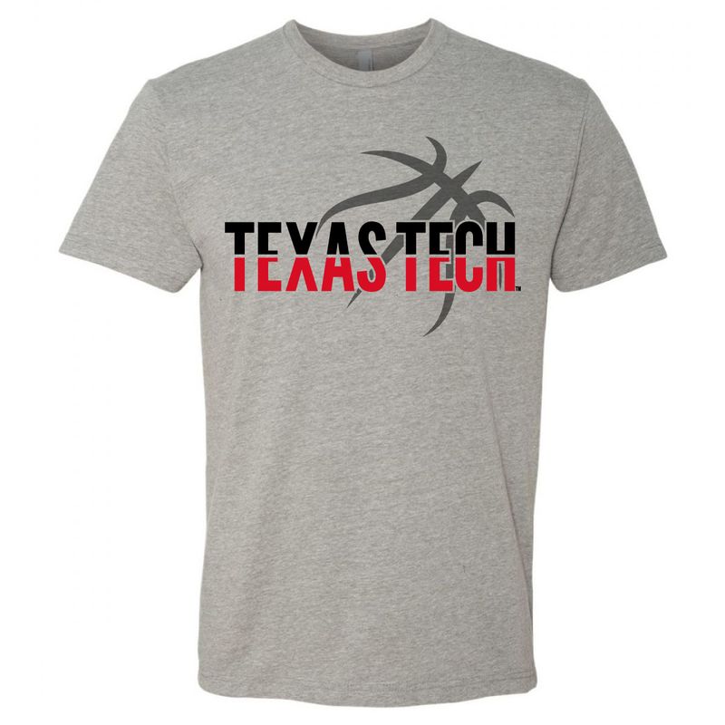 Split Outline Basketball Short Sleeve Tee 