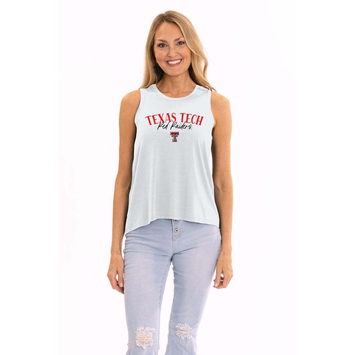 Hannah High Neck Tank Top