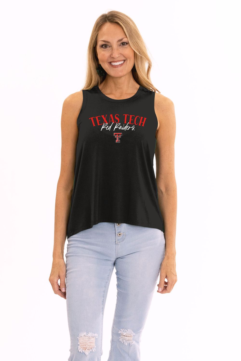 Hannah High Neck Tank Top