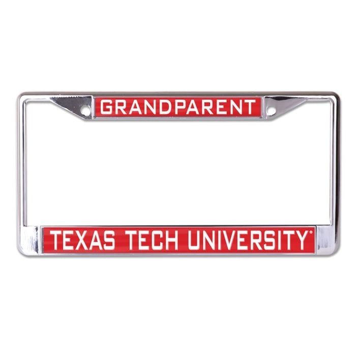 License Frame - Chrome with Acrylic Insert 