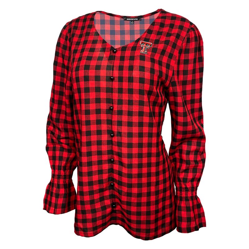 Jones Ladies Check Blouse 