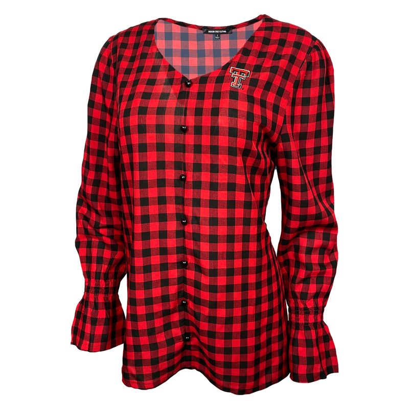 Jones Ladies Check Blouse 
