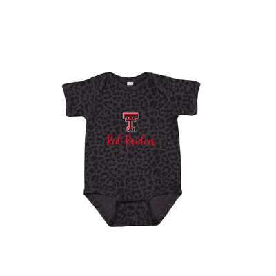 Black Leopard Infant Onesie