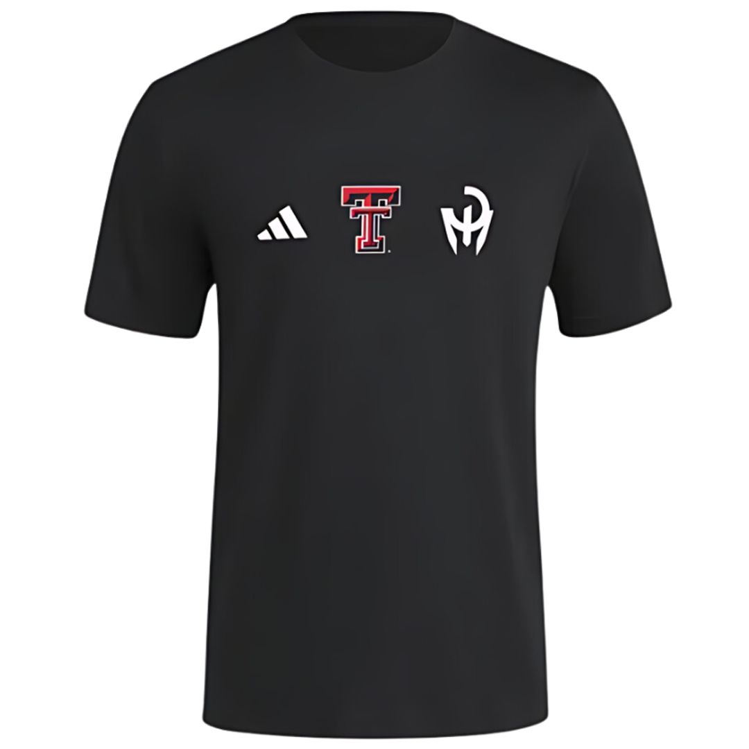 Power of 3  X Mahomes Short Sleeve Tee, Color: Black, Size: SM