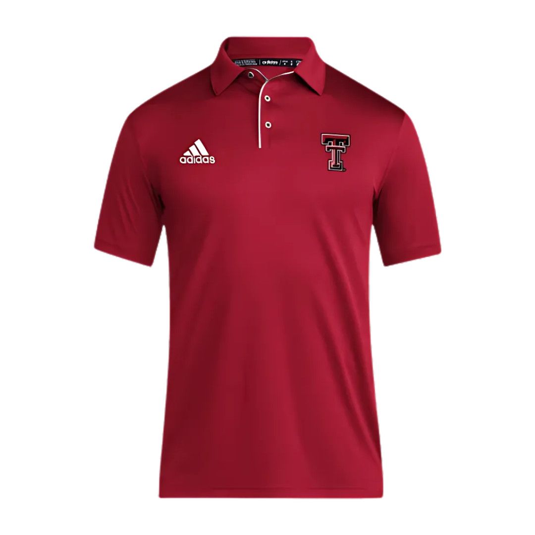 Adidas Coach's Polo , Color: Red, Size: SM