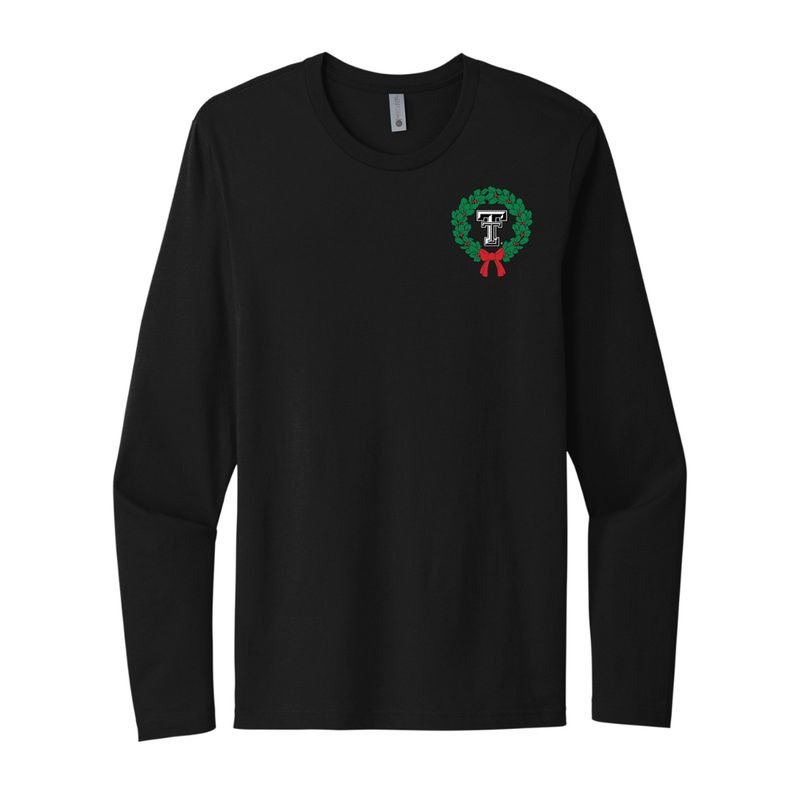 Christmas Cactus Truck Long Sleeve Tee 