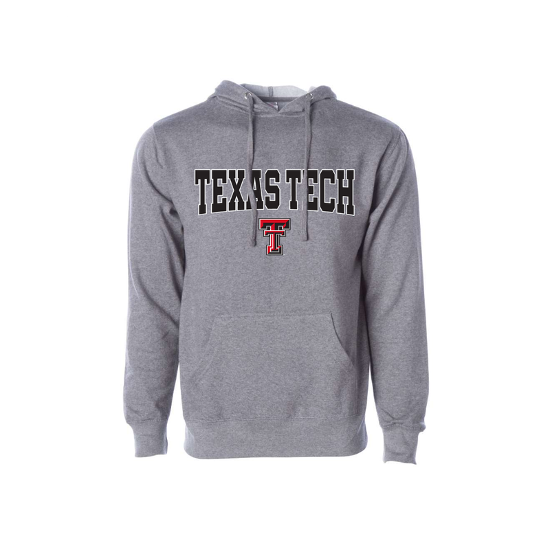 Arched Double T Hood Sweatshirt 