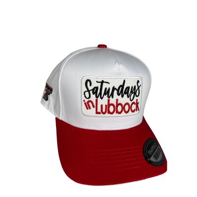 Saturdays in Lubbock Trucker Cap