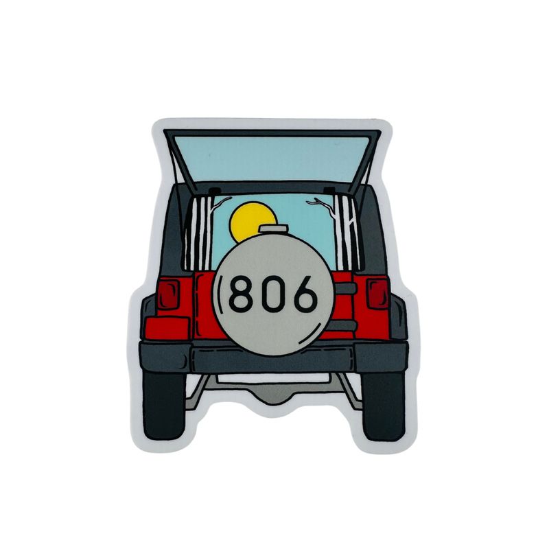 Sticker - Water Proof, Die Cut