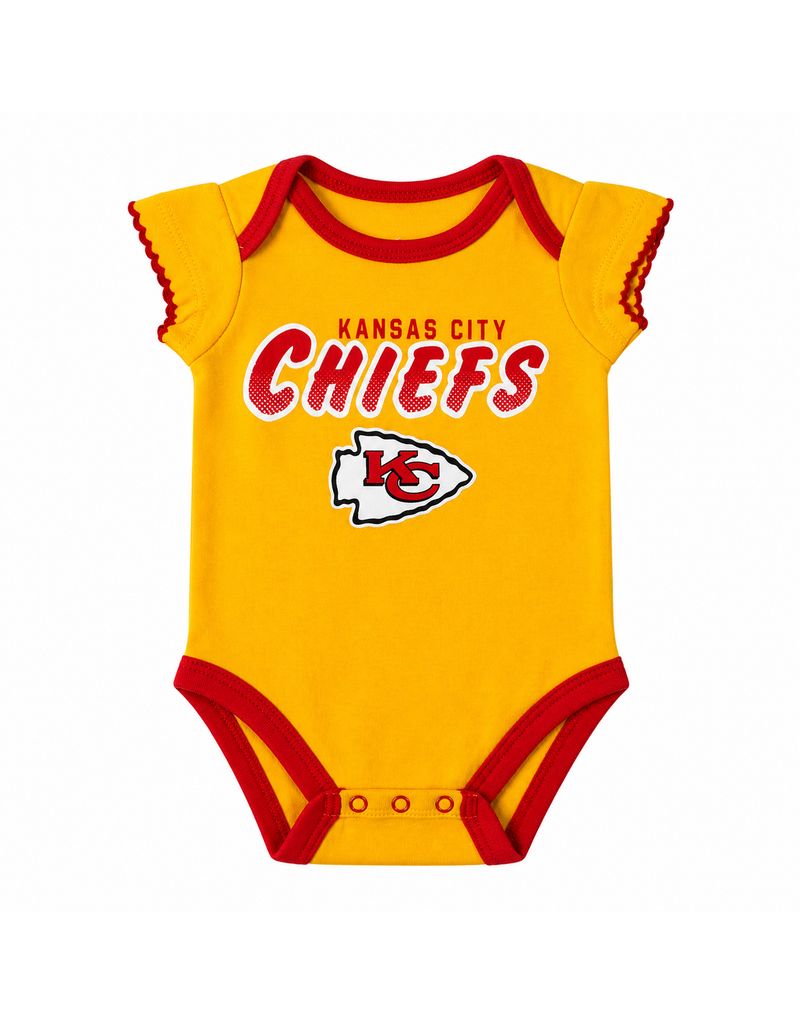 Chiefs 3 Piece Creeper Set