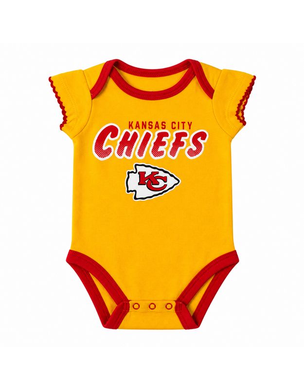Chiefs 3 Piece Creeper Set