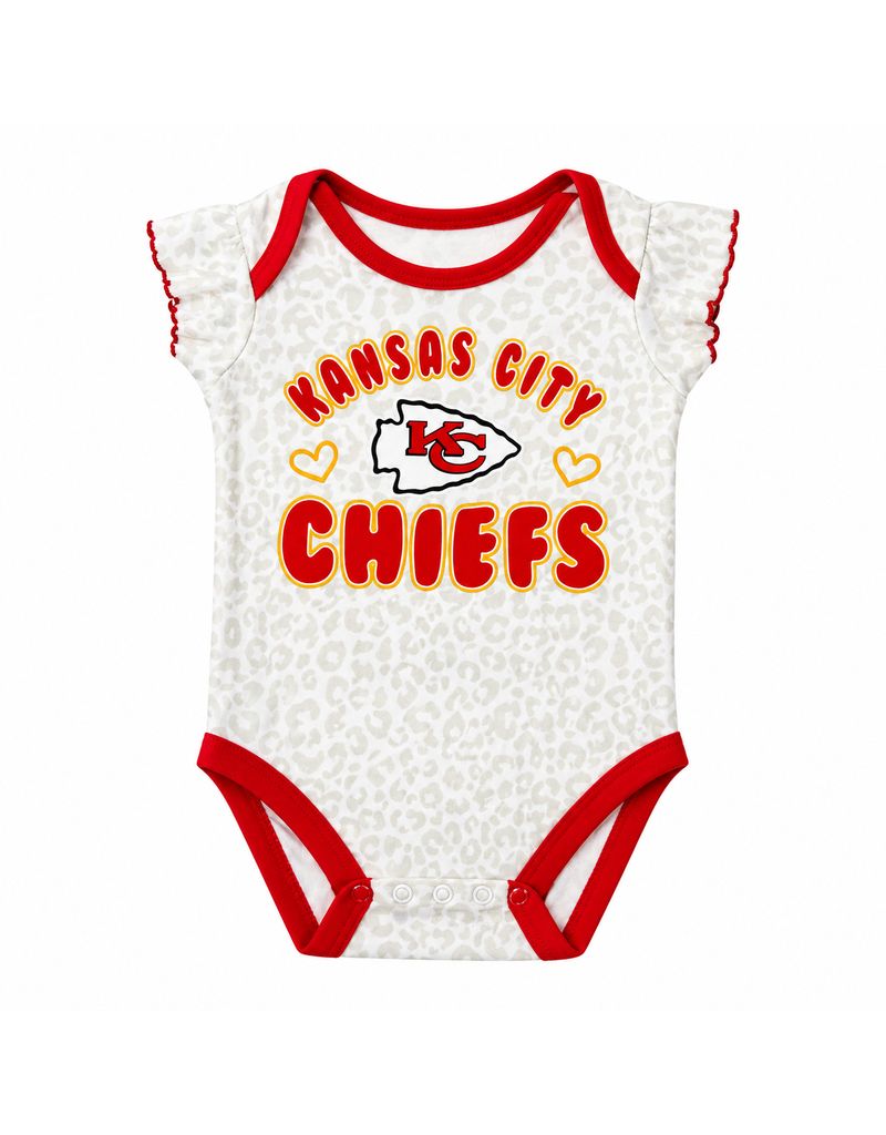 Chiefs 3 Piece Creeper Set