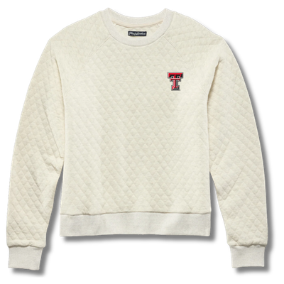 Quilted Ladies Sweatshirt