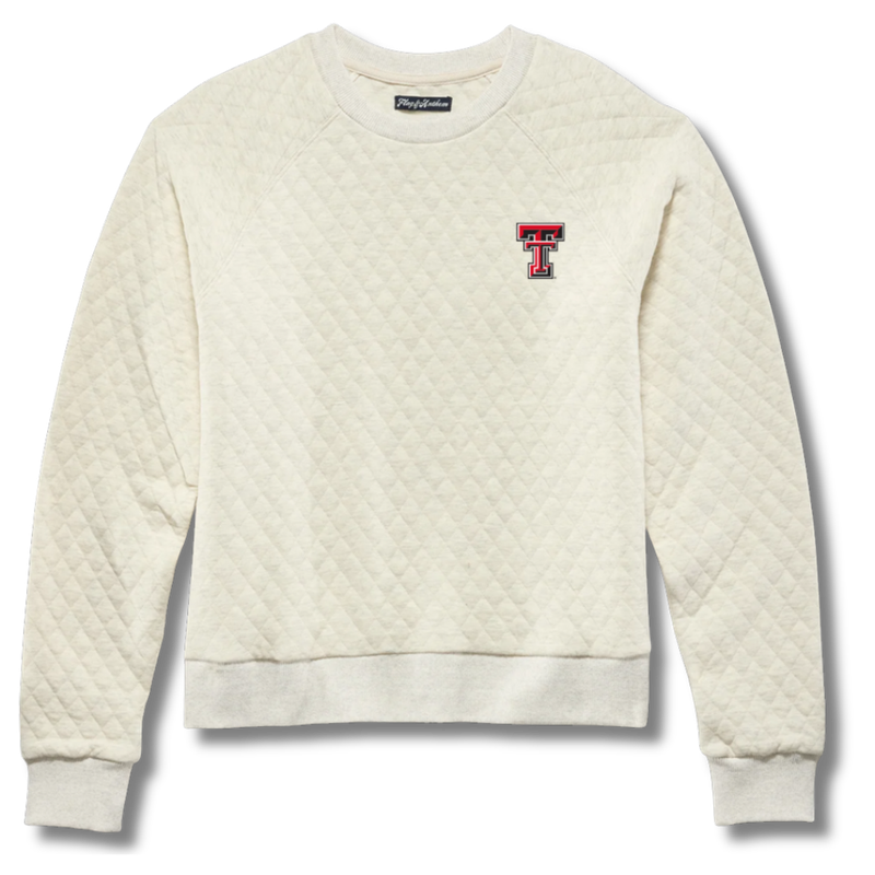 Quilted Ladies Sweatshirt