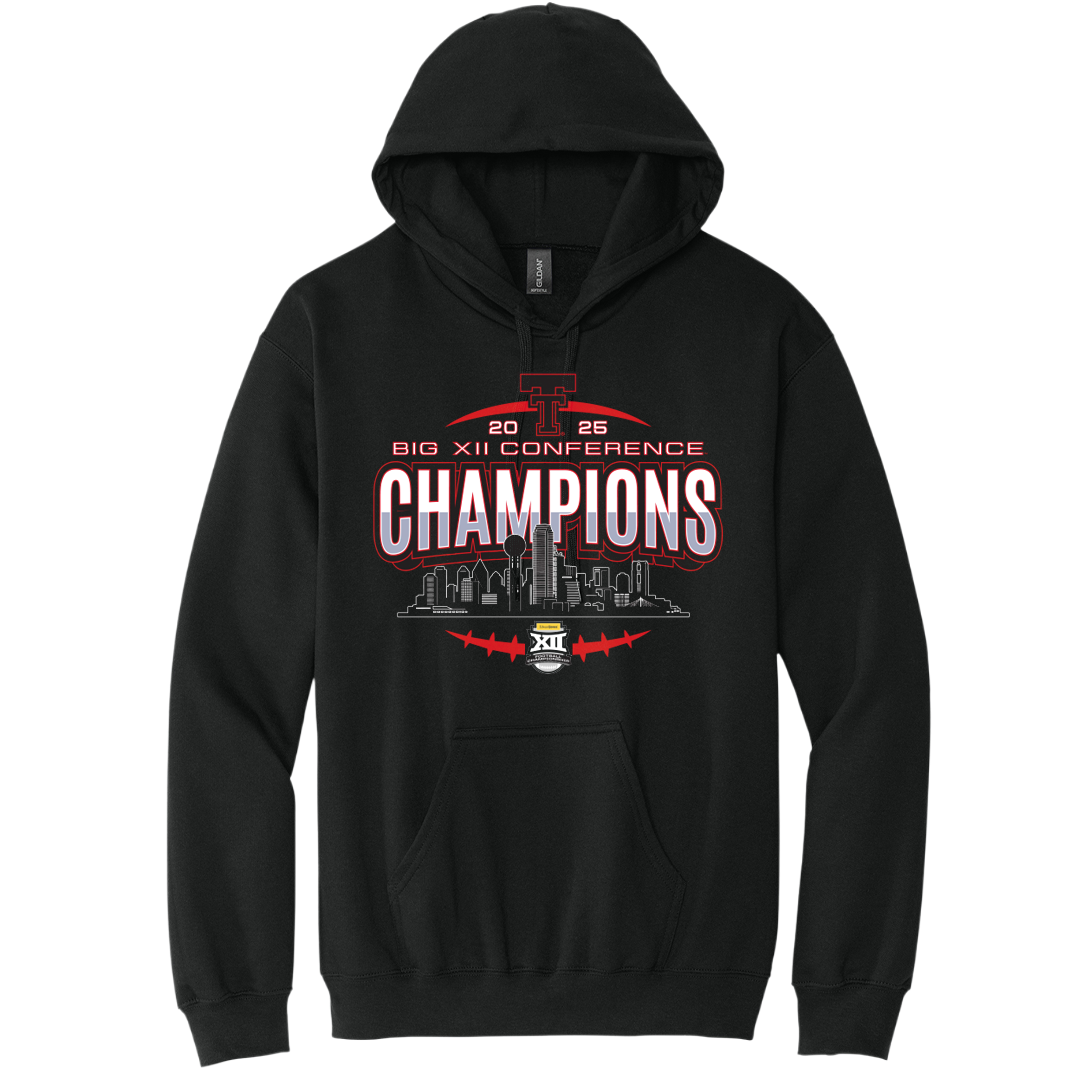 Big 12 Championship Skyline Stripes Hoody