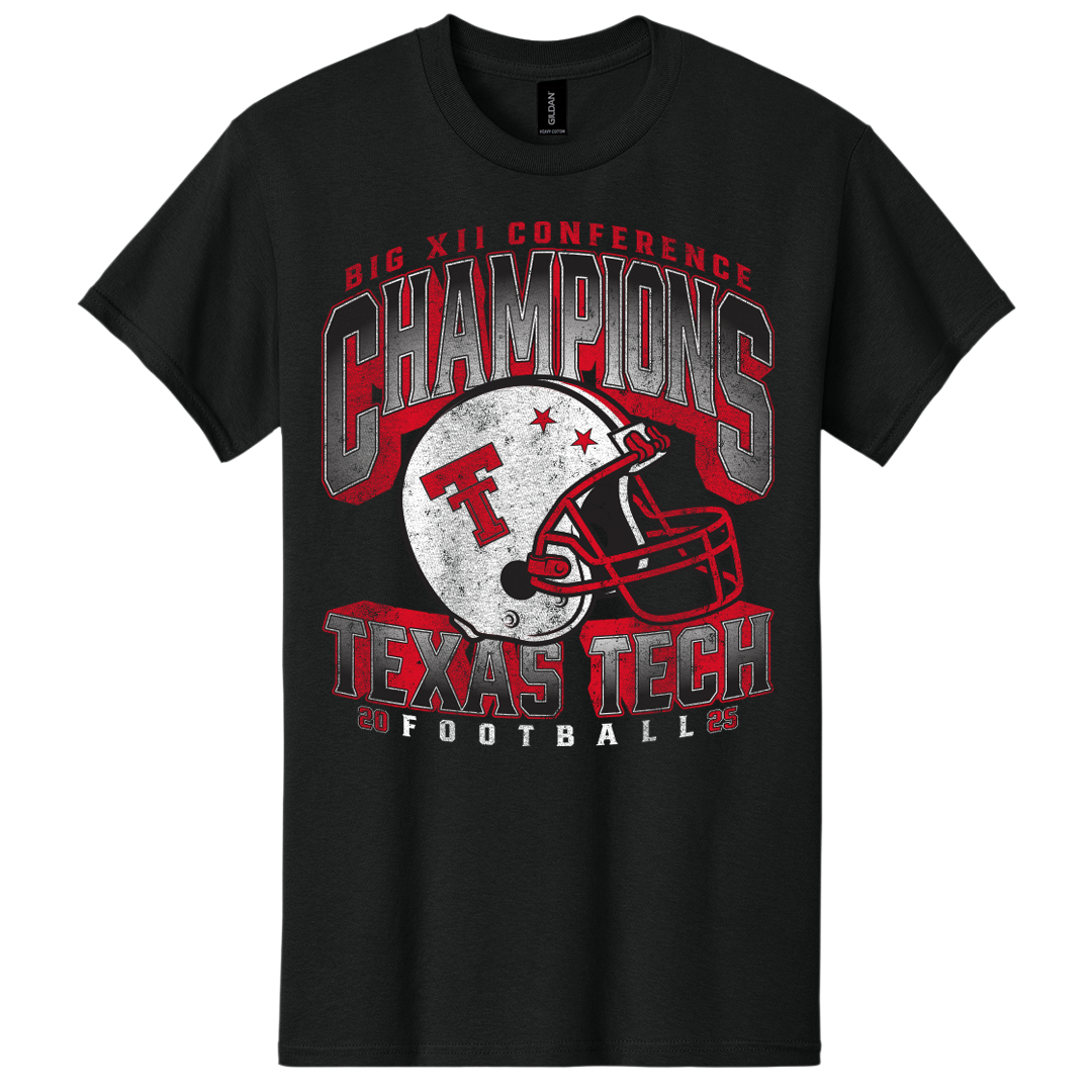 Big 12 Championship Helmet Short Sleeve Tee