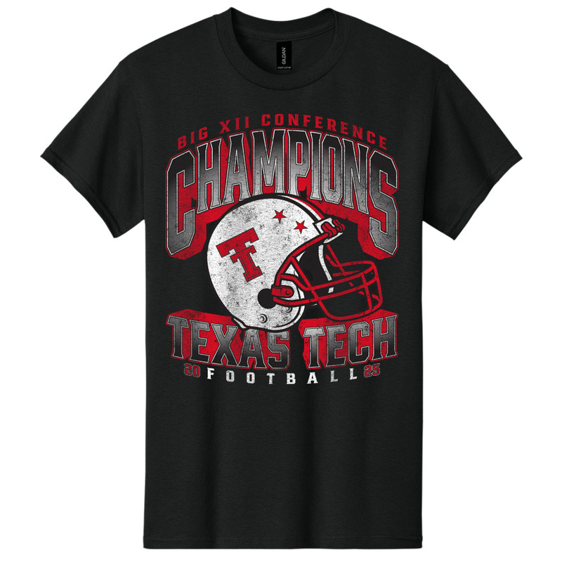 Big 12 Championship Helmet Short Sleeve Tee