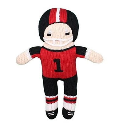 Knit 7" Football Player Toy