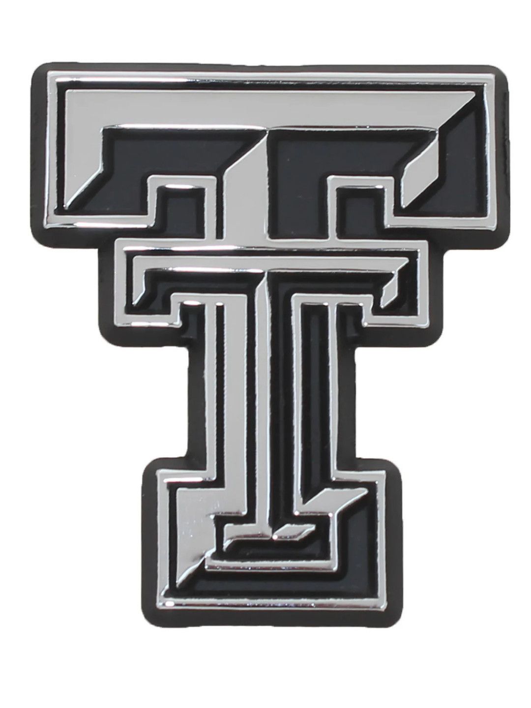 Auto Emblem Chrome Double T