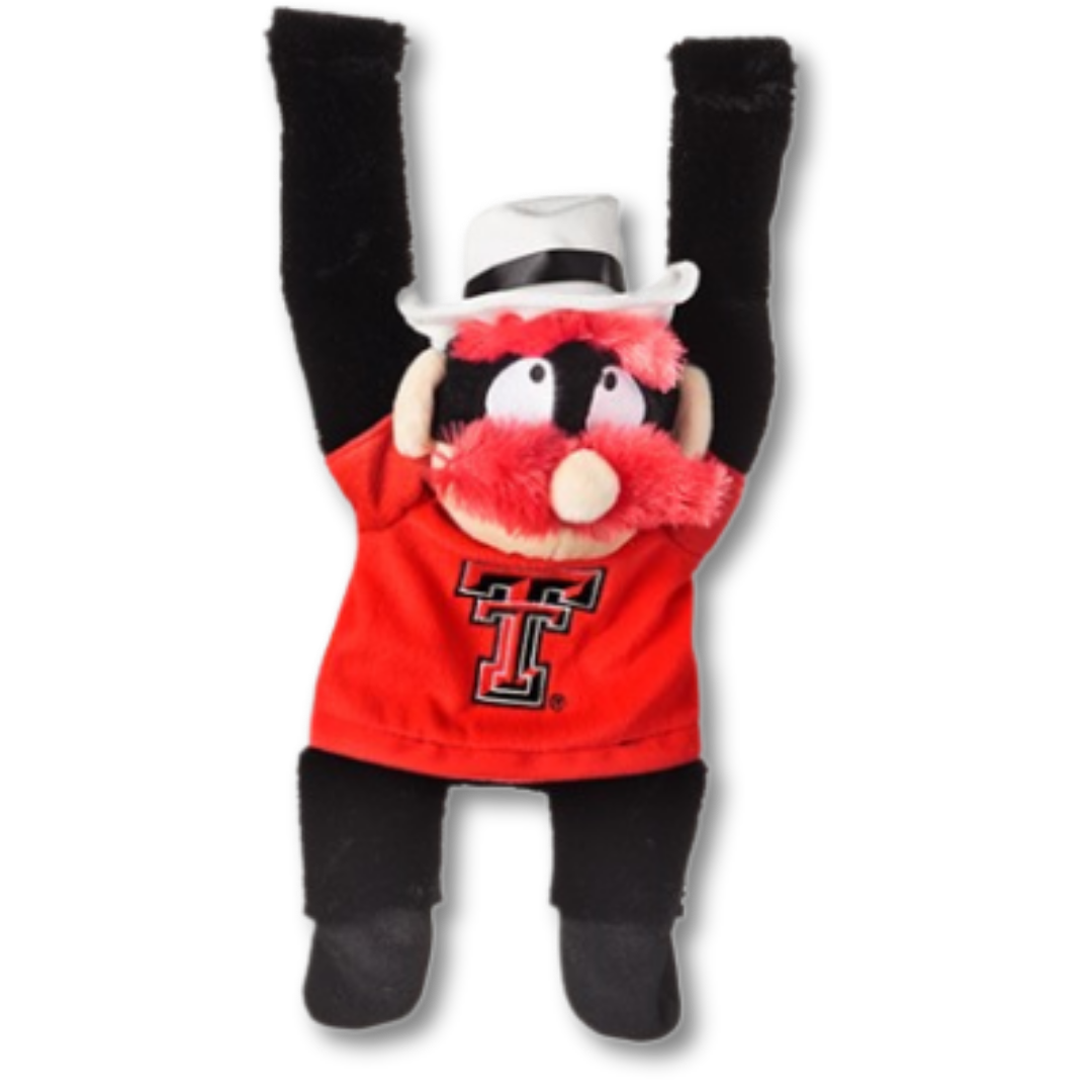 Raider Red Mascot Car Flag