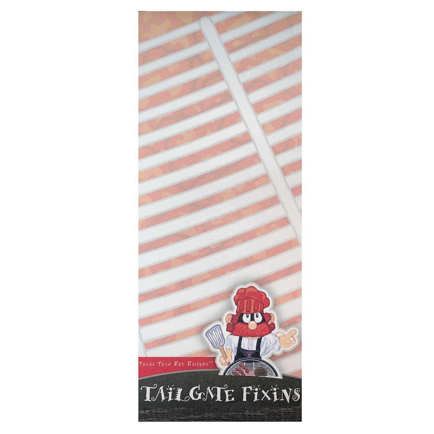 Magnetic Raider Red Tailgate Notepad